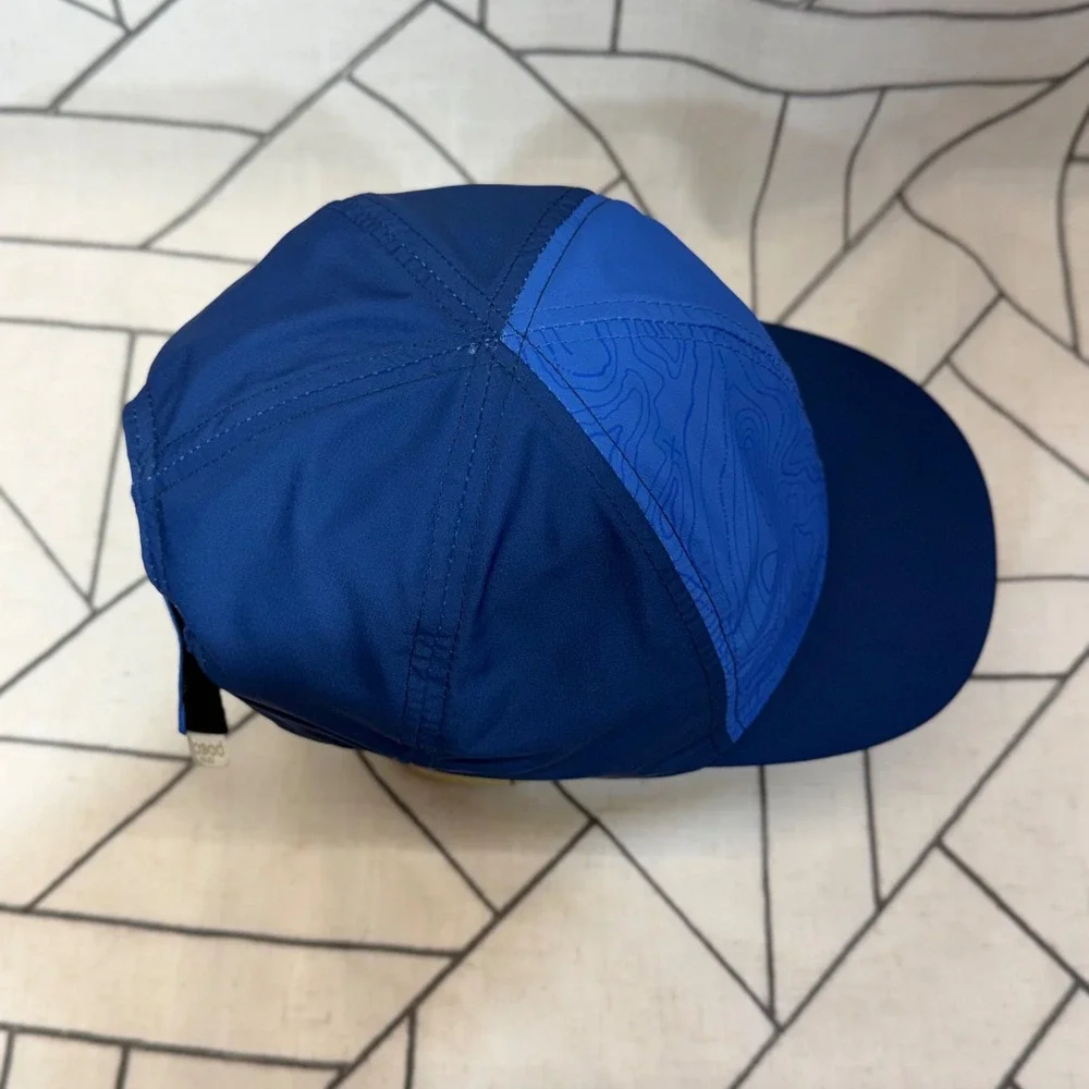 BOCO Gear Running Hat OSFM Blue Colorado Brewery Running Series Buffalo Cap